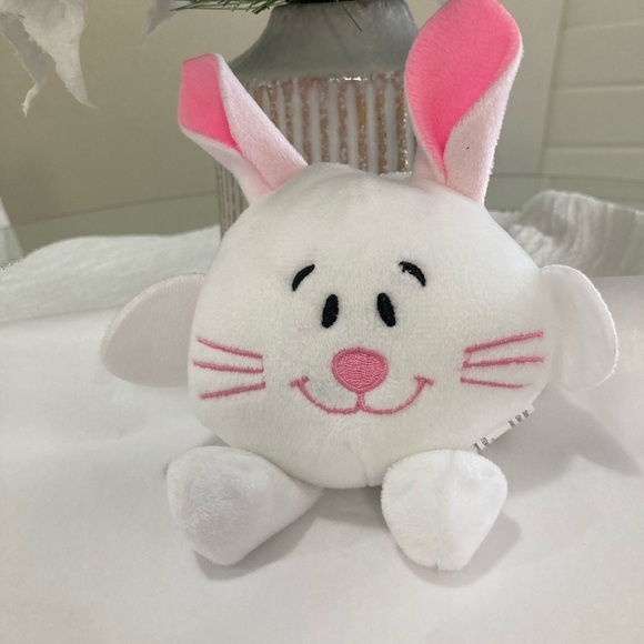 oriental trading Other - Adorable White and Pink Stuffed Bunny